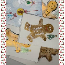 A December Creative Tradition, Gingerbread People, Handmade Cards & A Creative Year’s End