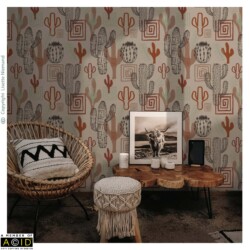 Wanderlust Cacti<br>
Selected Top Pick – Porter & Brawn Wanderlust Design Brief<br>
Surface Pattern Design by Lisette Niemand | SassiNiemand Wanderlust Cacti surface pattern design by Lisette Niemand featuring hand drawn cactus illustrations and geometric desert motifs.